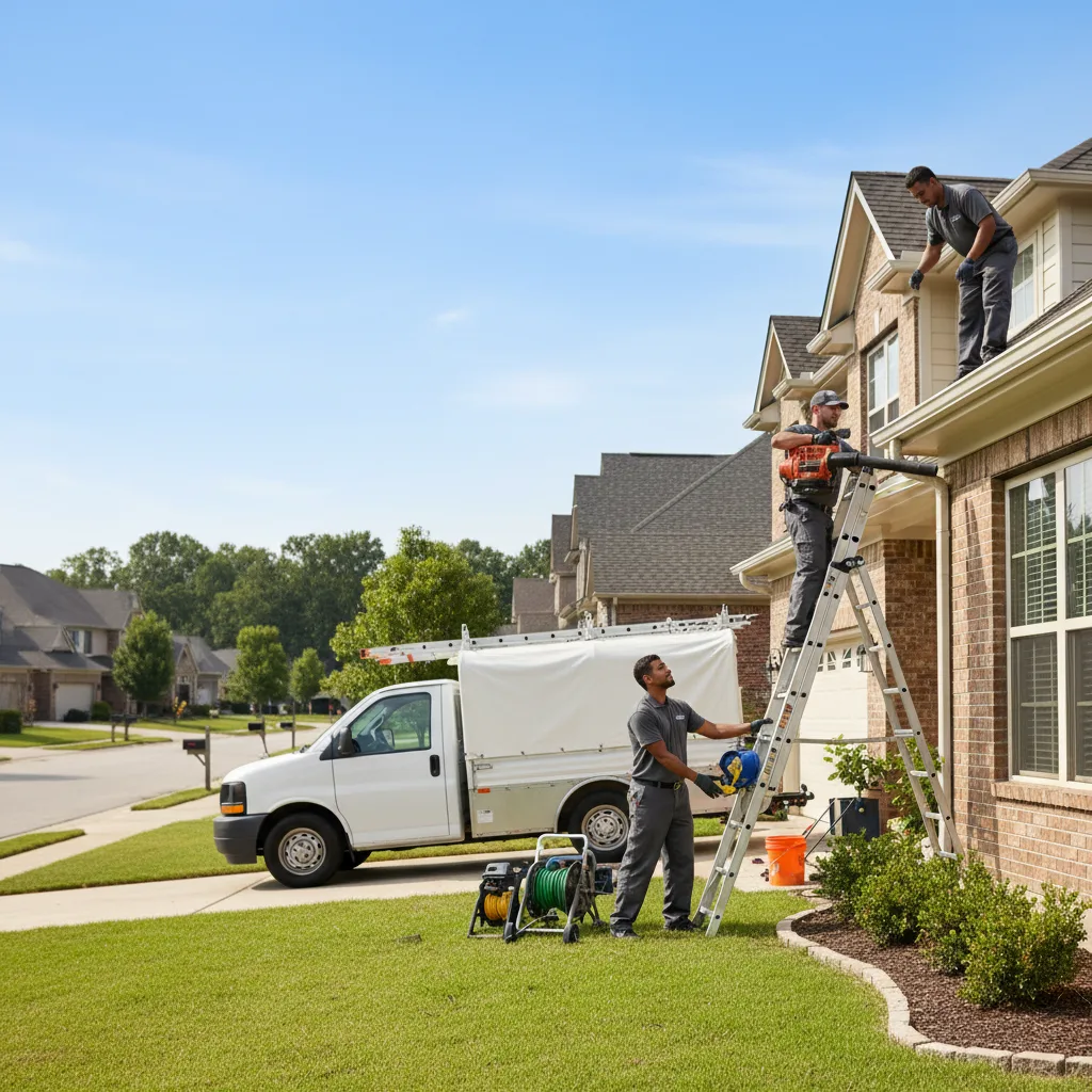 Home Gutter Service in Odin, IL near me